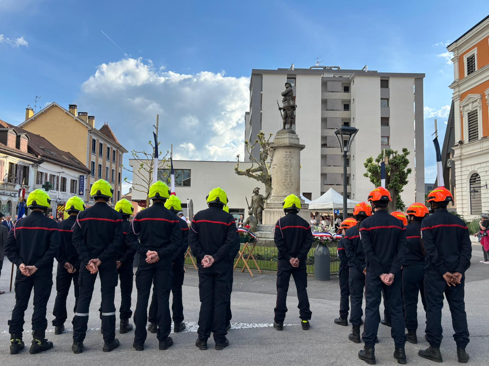 Les jeunes sapeurs-pompiers de Saint-Julien-en-Genevois