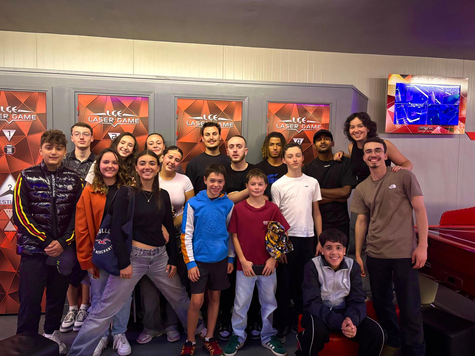 Sortie Cohésion Octobre 2025 — Laser Game